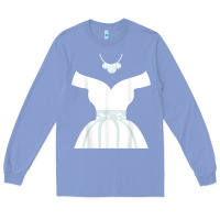 Colony Blue wedding dresses bridal showers cute graphic funny t shirt Long Sleeve Tee - linhVisuals