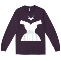 Plum wedding dresses bridal showers cute graphic funny t shirt Long Sleeve Tee - linhVisuals