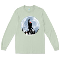 Matcha santa bigfoot christmas rock funny sasquatch believe xmas t shirt Long Sleeve Tee - linhVisuals