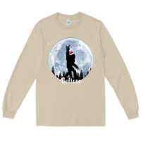 Mushroom santa bigfoot christmas rock funny sasquatch believe xmas t shirt Long Sleeve Tee - linhVisuals
