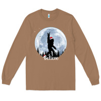 Toasted Coconut santa bigfoot christmas rock funny sasquatch believe xmas t shirt Long Sleeve Tee - linhVisuals