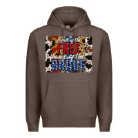 Coffee land of the free  th of july brushstroke Premium Hoodie - Jasminsmagicworld