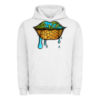 Pigment Lunar Rock summer vibes pineapple lips Urban Hoodie - Jasminsmagicworld