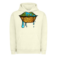 Pigment Pistachio summer vibes pineapple lips Urban Hoodie - Jasminsmagicworld