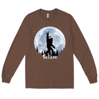 Chestnut santa bigfoot christmas rock funny sasquatch believe xmas t shirt Long Sleeve Tee - linhVisuals