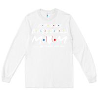 White baseball coach crazy mom baseball Long Sleeve Tee - linhVisuals