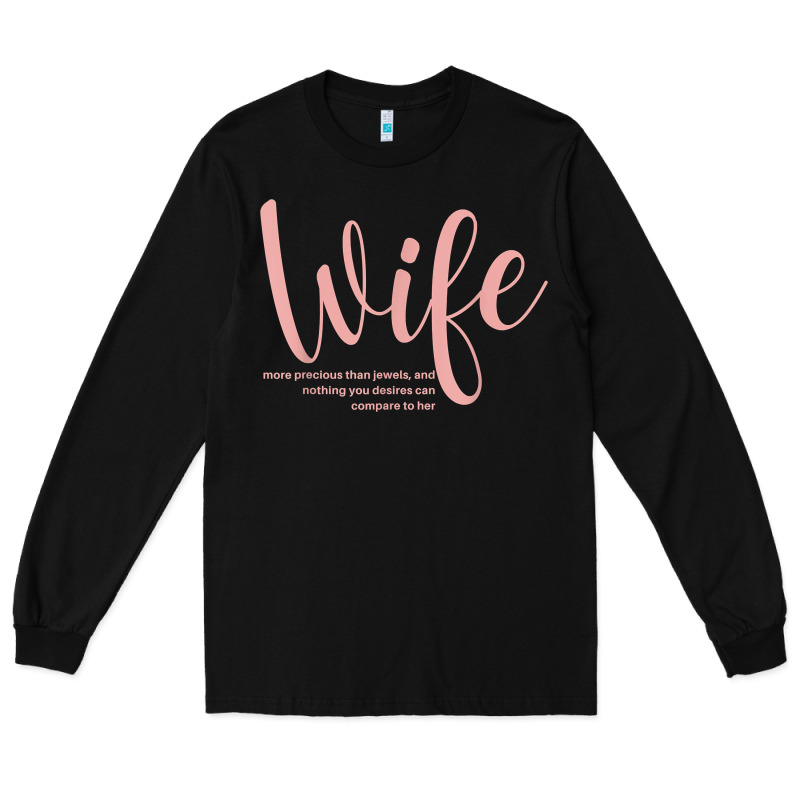 Wife Collection T Shirt Long Sleeve Tee by linhVisuals | Teevron