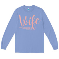 Colony Blue wife collection t shirt Long Sleeve Tee - linhVisuals