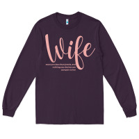 Plum wife collection t shirt Long Sleeve Tee - linhVisuals