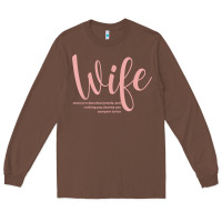 Chestnut wife collection t shirt Long Sleeve Tee - linhVisuals