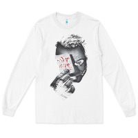White us dc dark knight photo why so serious 01 black h pullover hoodie Long Sleeve Tee - linhVisuals