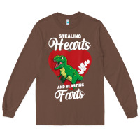 Chestnut stealing hearts and blasting farts valentine's day t shirt Long Sleeve Tee - linhVisuals