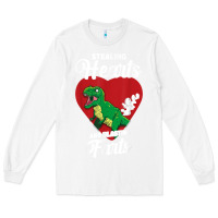 White stealing hearts and blasting farts valentine's day t shirt Long Sleeve Tee - linhVisuals