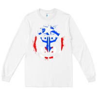 White taino coqui symbol   boricua   hispanic heritage t shirt Long Sleeve Tee - linhVisuals