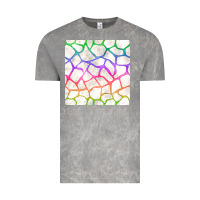 Cloud Rock Watercolor Rainbow Giraffe Seamless Pattern Vintage Tee - BundleAndBundleShop