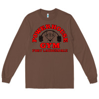 Chestnut POWERHOUSE GYM CLASSIC Long Sleeve Tee - linhVisuals