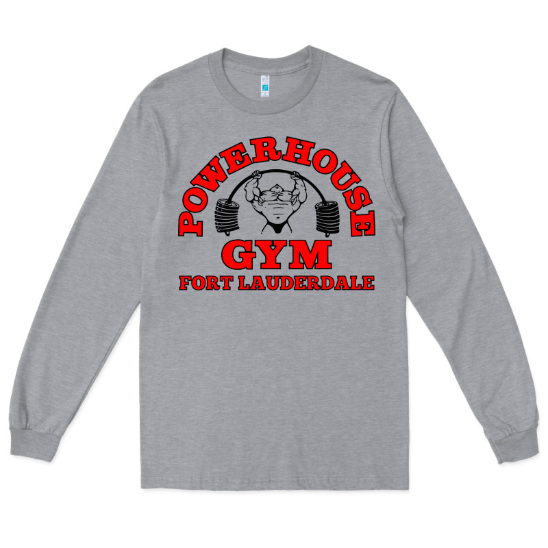 Powerhouse Gym Classic Long Sleeve Tee by linhVisuals | Teevron
