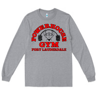Heather Grey POWERHOUSE GYM CLASSIC Long Sleeve Tee - linhVisuals