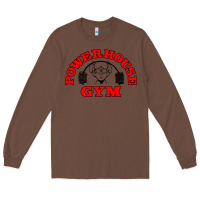 Chestnut POWERHOUSE GYM VINTAGE SPORT Long Sleeve Tee - linhVisuals