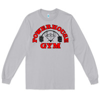 Moon Dust POWERHOUSE GYM VINTAGE SPORT Long Sleeve Tee - linhVisuals