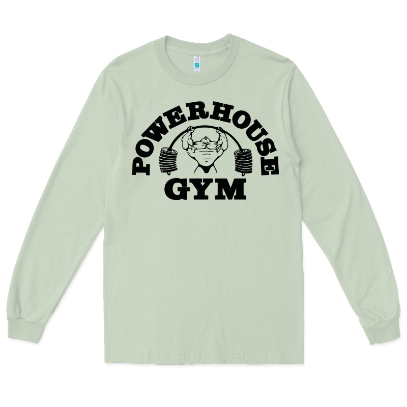 Powerhouse Gym Long Sleeve Tee by linhVisuals | Teevron