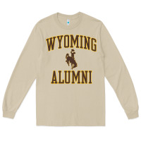 Wyoming Cowboys Apparel Alumni Classic Arch Long Sleeve T Shirt Long Sleeve Tee | Teevron