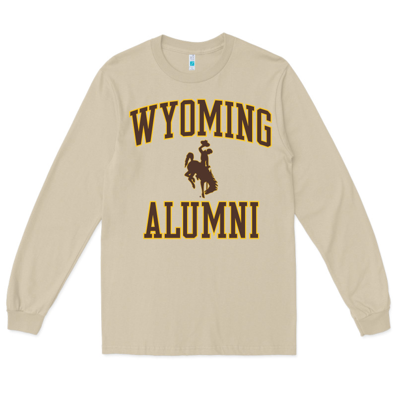 Wyoming Cowboys Apparel Alumni Classic Arch Long Sleeve T Shirt Long Sleeve Tee by linhVisuals | Teevron