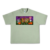 Oil Green halloween mini license plate Urban Heavy Tee - BundleAndBundleShop
