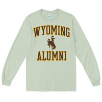 Matcha wyoming cowboys apparel alumni classic arch long sleeve t shirt Long Sleeve Tee - linhVisuals