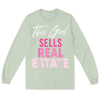 Matcha this girl sells real estate realtor real estate agent broker t shirt Long Sleeve Tee - linhVisuals