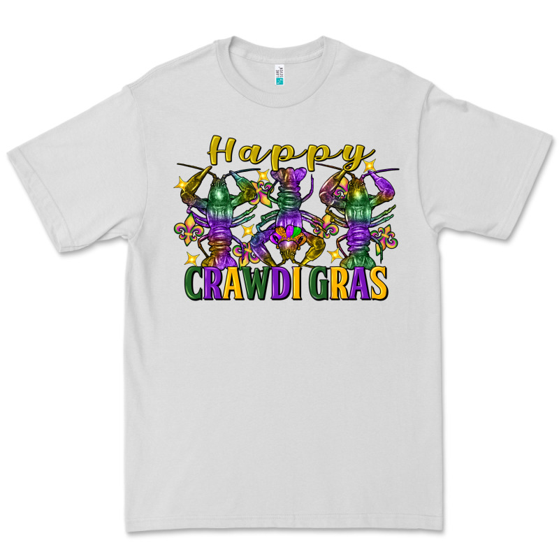 Happy Crawdi Gras Mardi Gras Crawfish Premium Tee by FaDigitalArtStudio | Teevron