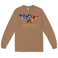 Toasted Coconut wonder woman 80th all for wonder woman tank top Long Sleeve Tee - linhVisuals