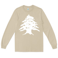 Mushroom retro lebanon cedar lebanese Long Sleeve Tee - linhVisuals