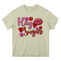 Mossy hey sugar with lips and candies olivia Heavy Core Tee - OliviaCreatesArt