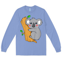 Colony Blue kids cute koala bear   for children kids koala bear Long Sleeve Tee - linhVisuals