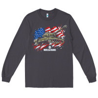 Smoke world of tanks veterans day collection (t26e3 eagle 7) t shirt Long Sleeve Tee - linhVisuals