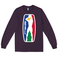 Plum basketball africa league Long Sleeve Tee - linhVisuals