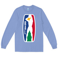 Colony Blue basketball africa league Long Sleeve Tee - linhVisuals
