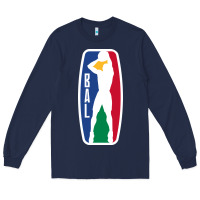 Navy basketball africa league Long Sleeve Tee - linhVisuals