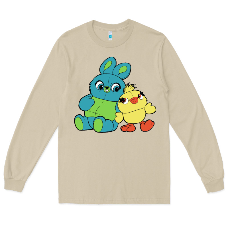 Bunny And Ducky Long Sleeve Tee by linhVisuals | Teevron