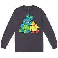 Smoke bunny and ducky Long Sleeve Tee - linhVisuals