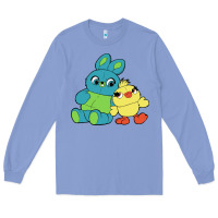 Colony Blue bunny and ducky Long Sleeve Tee - linhVisuals