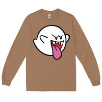 Toasted Coconut boo Long Sleeve Tee - linhVisuals