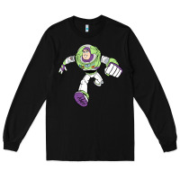 Black buzz lightyear Long Sleeve Tee - linhVisuals