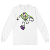 White buzz lightyear Long Sleeve Tee - linhVisuals