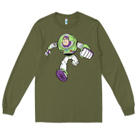 Army Green buzz lightyear Long Sleeve Tee - linhVisuals