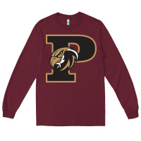 Burgundy poolesville high school Long Sleeve Tee - linhVisuals