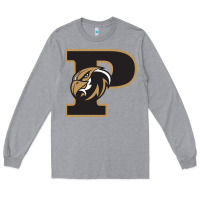 Heather Grey poolesville high school Long Sleeve Tee - linhVisuals