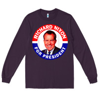 Richard Nixon President Usa Vote Election Campaign T Shirt Long Sleeve Tee | Teevron