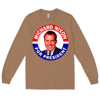 Toasted Coconut richard nixon president usa vote election campaign t shirt Long Sleeve Tee - linhVisuals